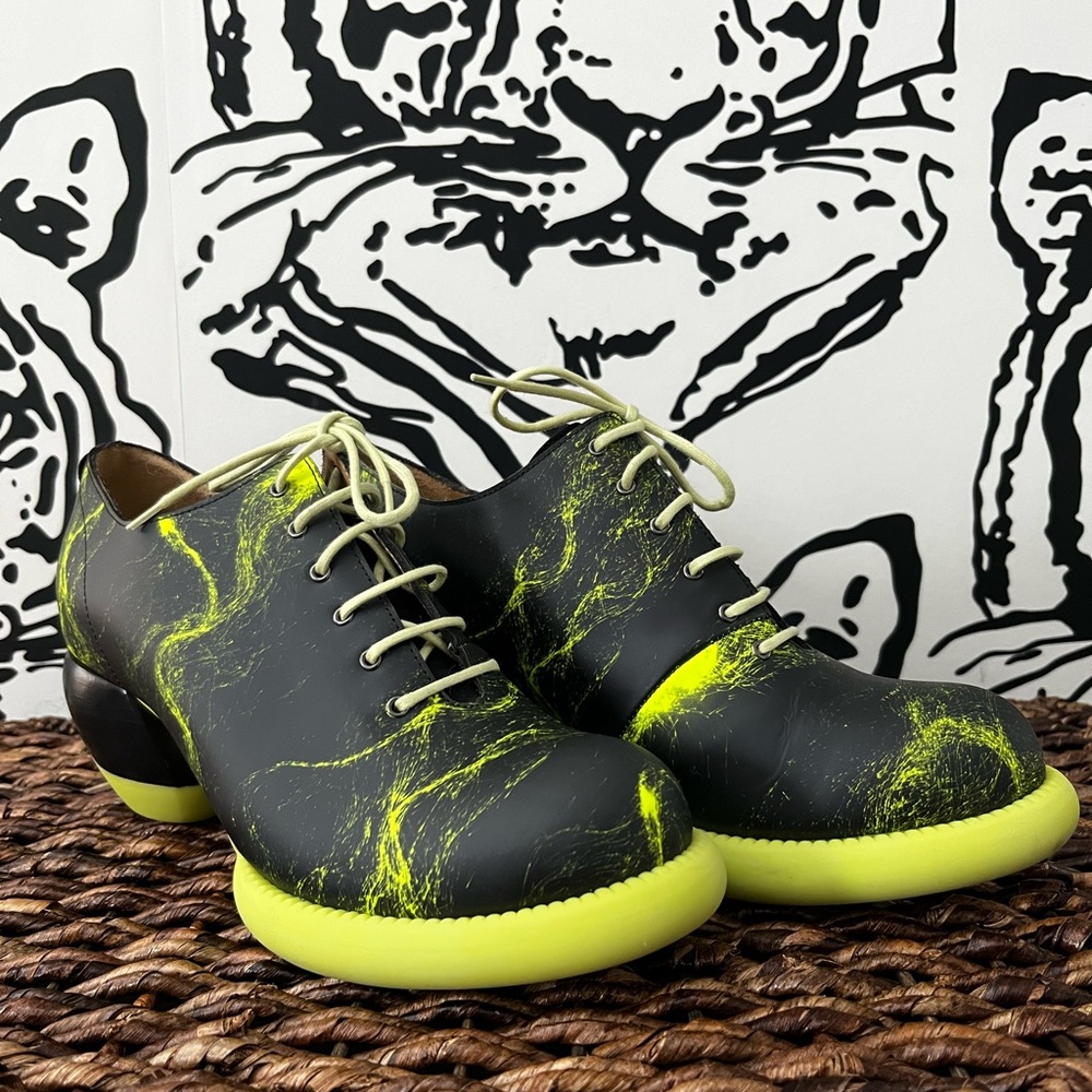John Fluevog Waymouth Go Groovy Shoes NIB
